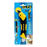 Cortador Olfa L5-al Amarillo Industrial Seguro Hoja 18mm