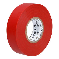 Huincha Aisladora Pvc 19 Mm X 18 M Rojo M-33r Truper Rojo Liso
