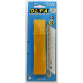 Repuesto Olfa Hb-5b Extra Heavy Duty 25mm 5 Hojas