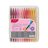 Set Marcadores Monami Plus Pen 3000 24 Colores Multicolor