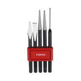 Juego De Botadores Puntos Y Cinceles 5 Pzas. Force 5054