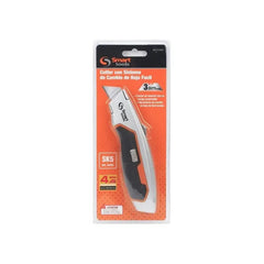 Cuchillo Cartonero Retráctil Cutter Con 3 Hojas Smart Tools