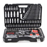 Juego De Dados Yato 216 Pcs Yt-38841 Kit De Herramientas Color Negro