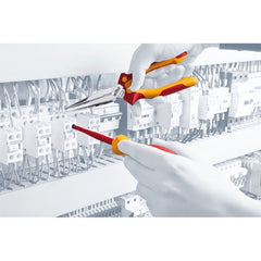 76208 Llave Ajustable 8 Aislado 1000v Wiha - 200mm Rojo
