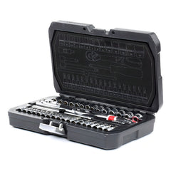 Juego De Dados 1/4 38 Piezas Yato Yt-14471 Maleta Negro