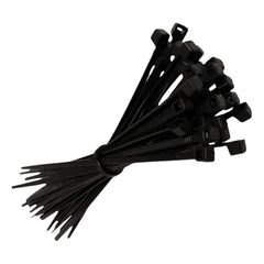 Pack 100pcs Amarra Plastica Cable Negro Lexo 300mm X 3,6mm Negro