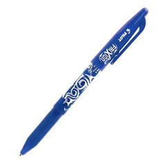 Bolígrafo De Borrado Frixion De Punta Fina, 0,7 Mm, Color Azul Oscuro, Exterior, Tinta Azul Oscuro Cinta De Led Azul Oscuro