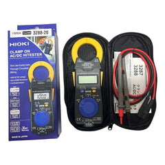 Pinza Amperimétrica Digital Hioki 3288-20 1000a Ca/cc Rms Continuidad