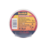 Cinta Aislante / Huincha Aisladora 3m 35 Rojo 19mm X 20mt Negro