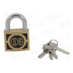 Candado Odis 350 50mm - Bronce Forjado - Acero Manganeso Color Dorado