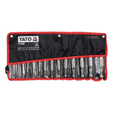 Juego De Sacabocados De Golpe 15pcs - Yato Yt-3591