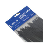 Amarra Plástica Negra 300 X 4,8 Mm 100u Lexo Negro