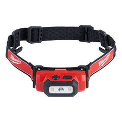 Lampara De Casco Carga Usb Led Milwaukee Linterna Negro Luz Blanco