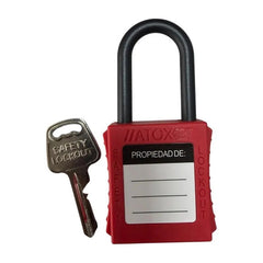 Candado Aislante Atox 215 Rojo