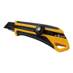 Cuchillo Olfa L-7 Industrial- Antideslizante Tipo Seguro Manual