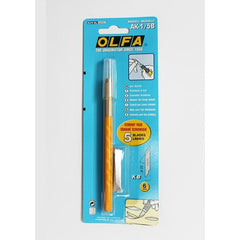 Cúter Olfa Ak15-b Amarillo Tipo Industrial 5 Cuchillas Repuesto