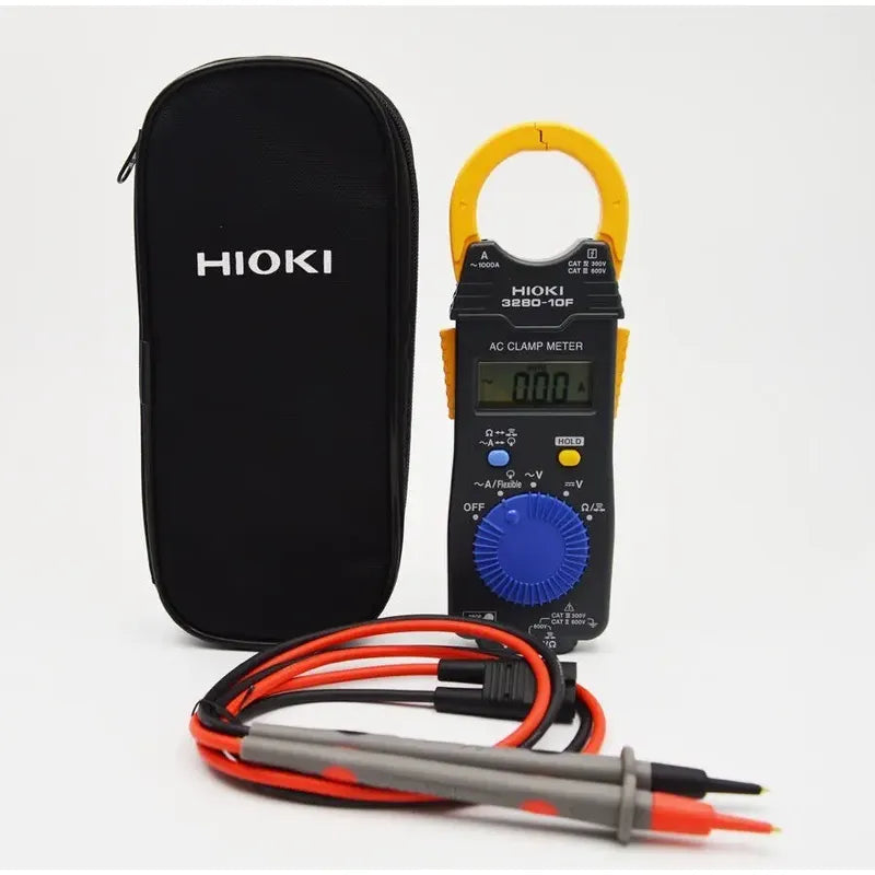Amperímetro De Tenaza Hioki 3280-10f + Puntas Y Case Ac1000a