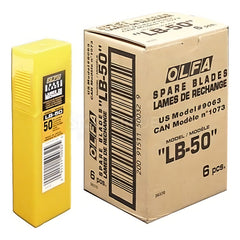Repuesto Cuchilla Olfa Lb-50 Cutter Trincheta 18mm X50 Unidades