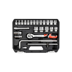 Juego De Dados [] 1/2  8-32mm. 27 Pcs.  Yato Yt-3875