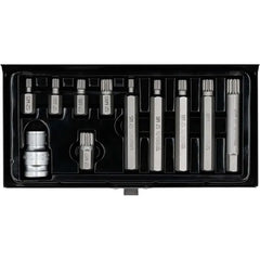 Juego De Puntas Imbus 11 Pzas - Yato Yt-0415 Negro