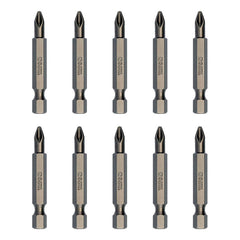 Set De 10 Puntas Philips Ph2 X 50mm Yato Yt-04782