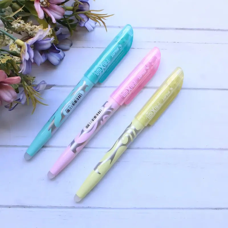 Destacador Frixion Pastel Set 3 Unidades Pilot Color Del Trazo Surtido