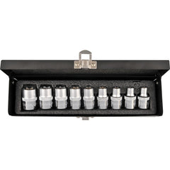 Juego Dados Hembra Torx 1/2 9pcs Yt-0521 - Yato Negro