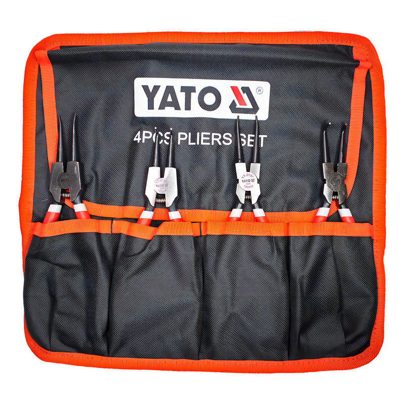 Juego Alicate Saca Seguros 4 Pzas - Yato