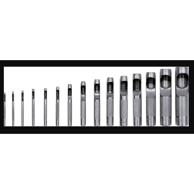 Juego De Sacabocados De Golpe 15pcs - Yato Yt-3591