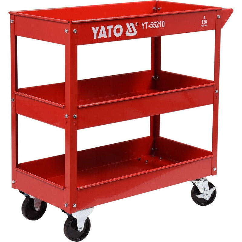 Caja Herramienta Carro Taller Yato Yt-55210 Rojo