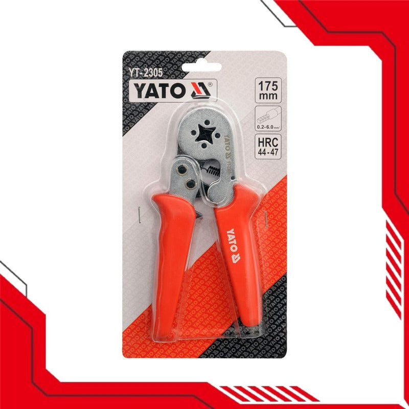 Pinza Crimpeadora Conectores Terminales Tiff 0,2-6 Mm2 Yato