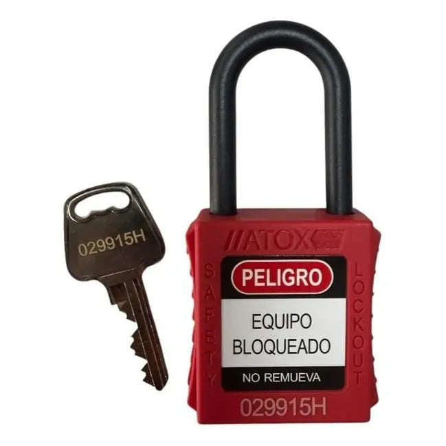 Candado Aislante Atox 215 Rojo