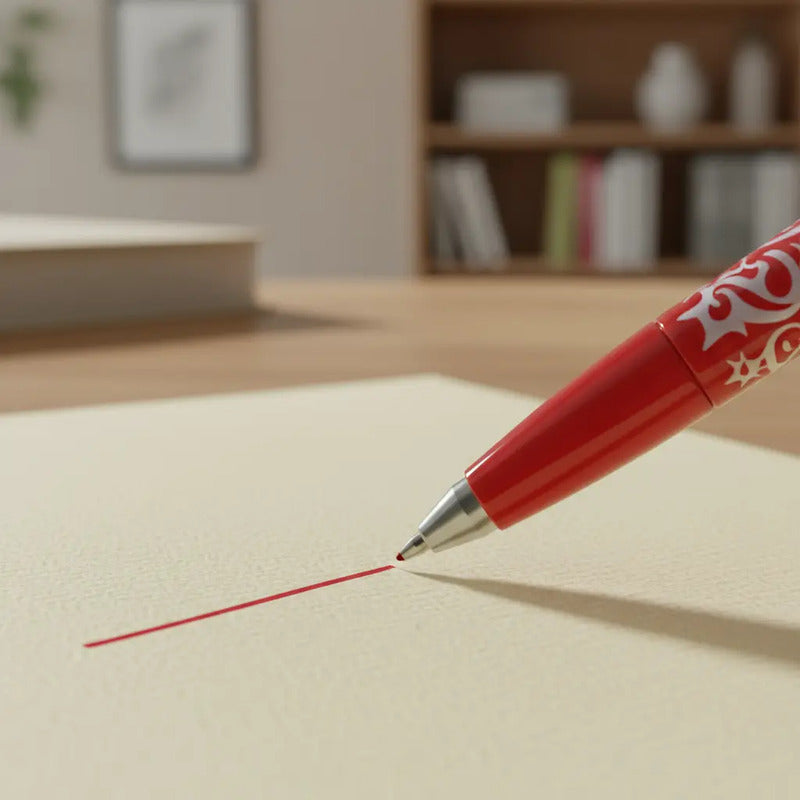 Set Lápiz Pilot Frixion Borrable 0.7mm Rojo + 1 Repuesto