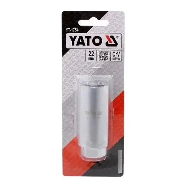 Llave P/ Sensor De Oxígeno Lambda 7/8 (22mm) Yato Yt-1754 Plateado
