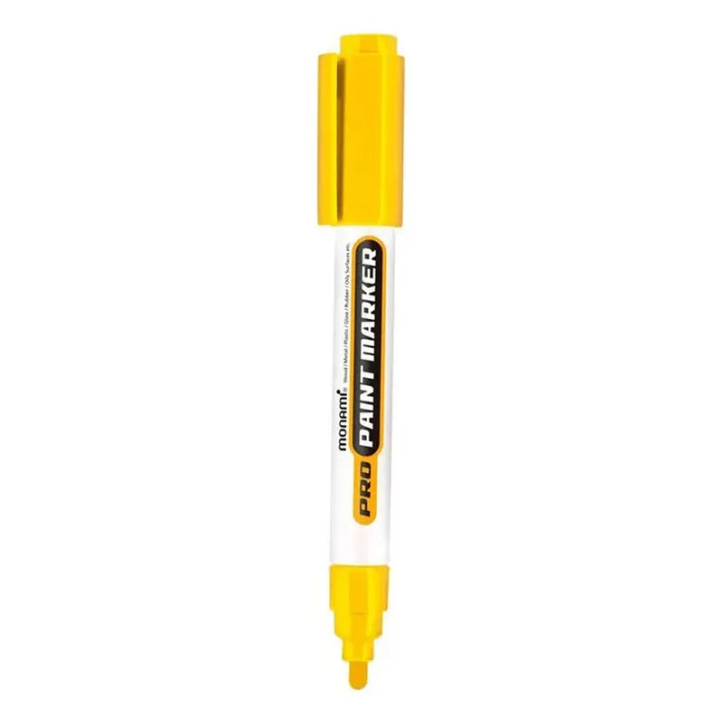 Marcador Pintura Óleo Paint Marker Monami Amarillo