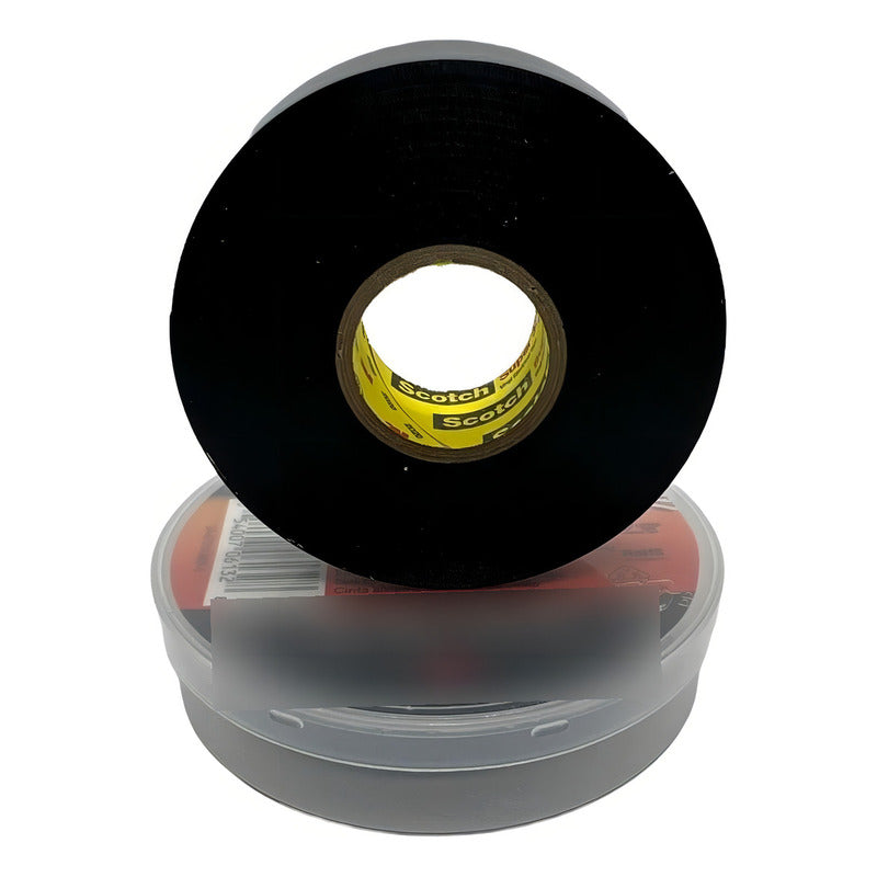 3m Super33+ Cinta Aisladora 19mmx20.1mx0.177mm Negro Liso