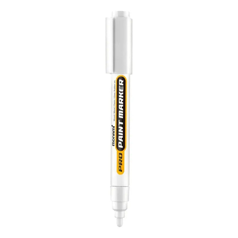 Marcador Pintura Óleo Paint Marker Monami Blanco
