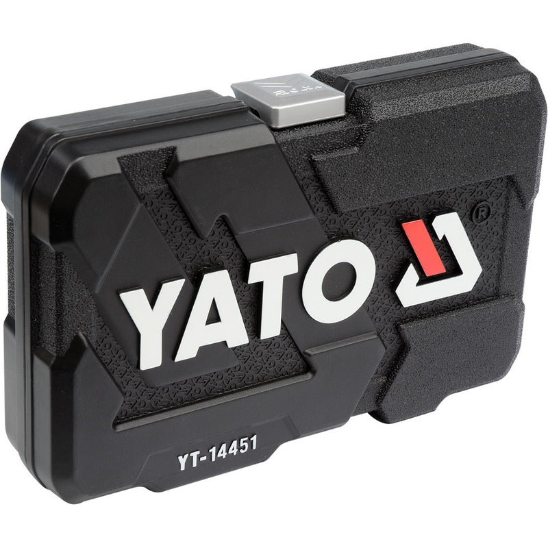 Juego De Dados [] 1/4 23 Piezas - Yato Yt-14451 Maleta