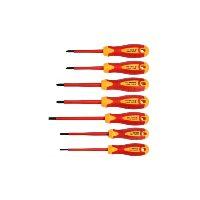 Set Destornilladores Aislados 7 Pcs Yt-2828 - Yato