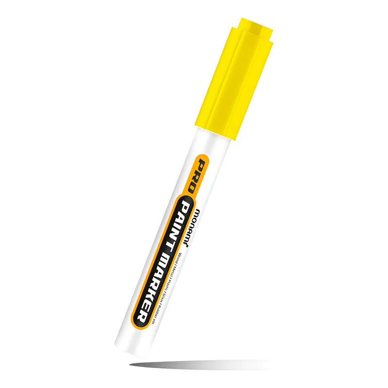 Marcador Pintura Óleo Paint Marker Monami Amarillo