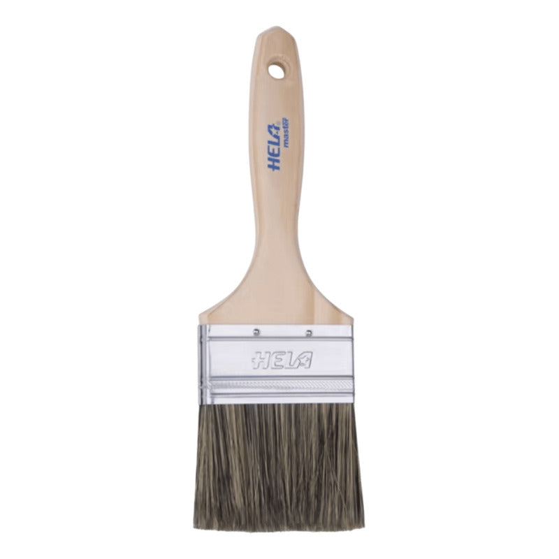 Brocha Hela Master 5/8  X 3  Mango Madera Marrón Claro