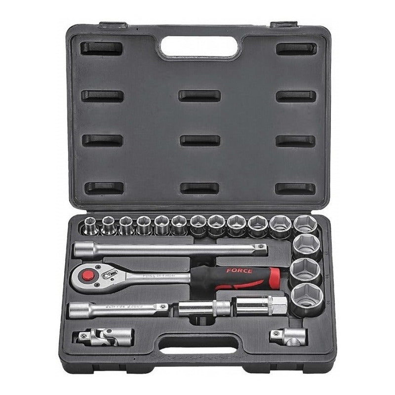 Juego De Dados Hex. [] 1/2   10-32mm Force (4223). 22 Piezas