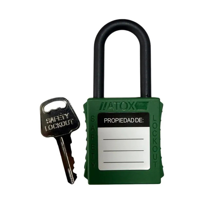 Candado Aislante Atox 215 Verde