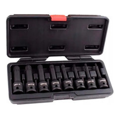 Juego De Dados De Impacto Imbus Spline 1/2'' 8 Pzas -yato Negro