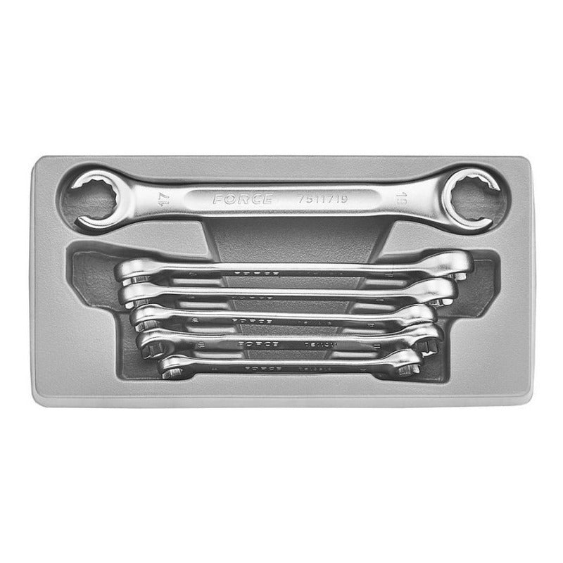 Juego Llaves Nipleras 8-19mm Force (5066) 6 Piezas