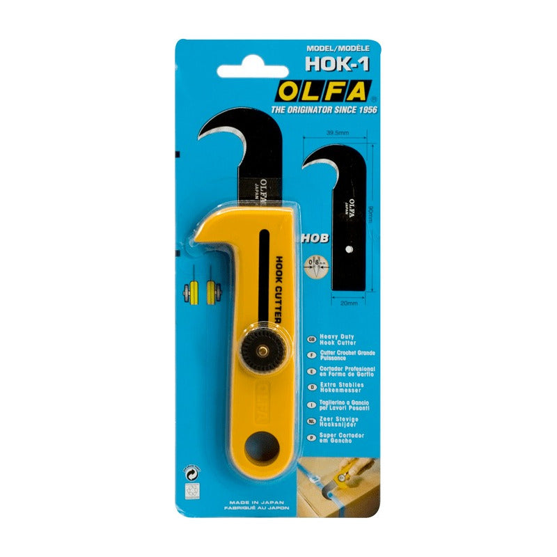 Cuchillo Gancho De Acero Inoxidable Olfa Hok-1 Garfio