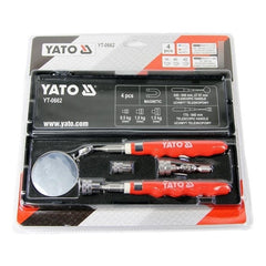 Set De Espejo E Imán Telescopio 4 Piezas Yato Yt-0662