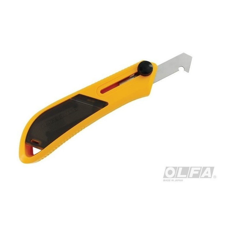 Cuchillo Olfa Grande Corta Acrílico Con Seguro Manual