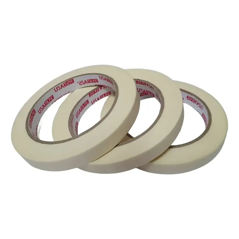 Pack 3 Cintas De Papel Para Enmascarar Masking Tape 12mmx40m