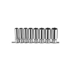 Juego De Dados Hex. [] 1/2  - 13 A 24 Mm. 8 Pzas. Force 4082